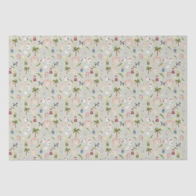 Los Navidades de la Natividad festejan el papel de (Anverso)