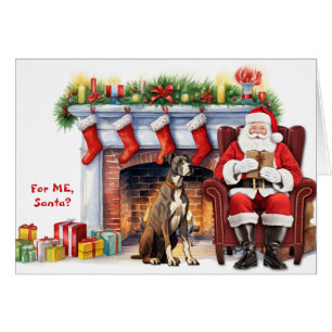 Los Navidades de Santa Gift Great Dane Dog