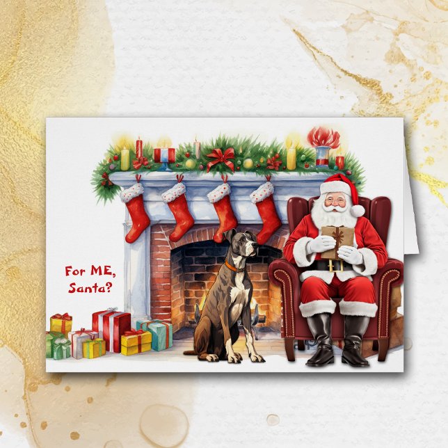 Los Navidades de Santa Gift Great Dane Dog (Subido por el creador)
