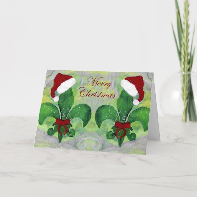 Los Navidades de Santa María sacan tarjetas de lis (Anverso)