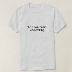 Los Navidades divertidos pueden ser una camiseta q