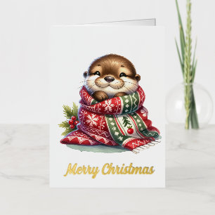 Los Navidades en una bufanda