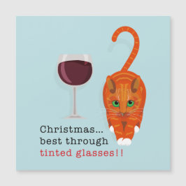 Los navidades gatitan mejor a través de lentes tin