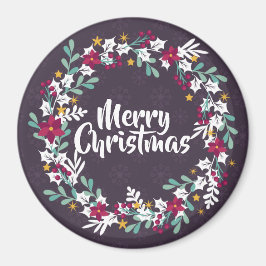 Los Navidades simples escribían morado | Imán