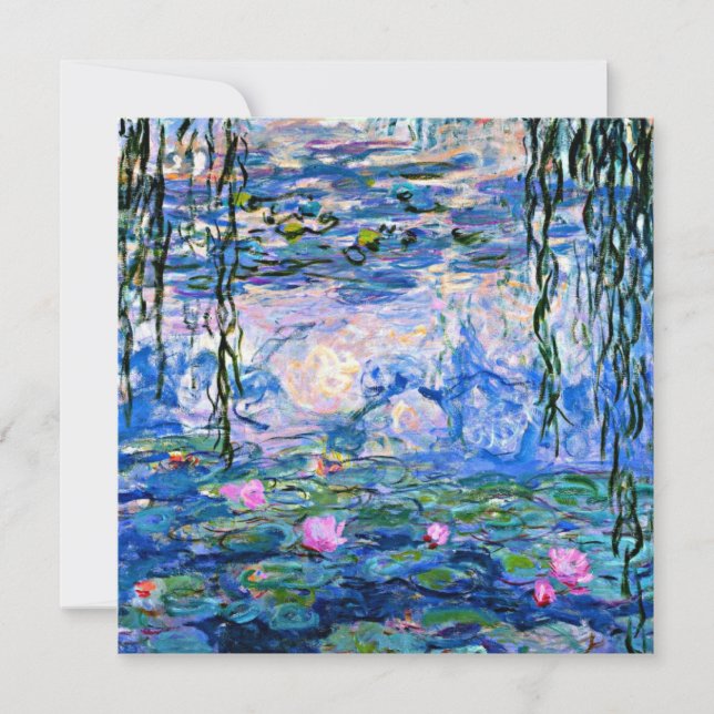 Los nenúfares de Monet (Anverso)