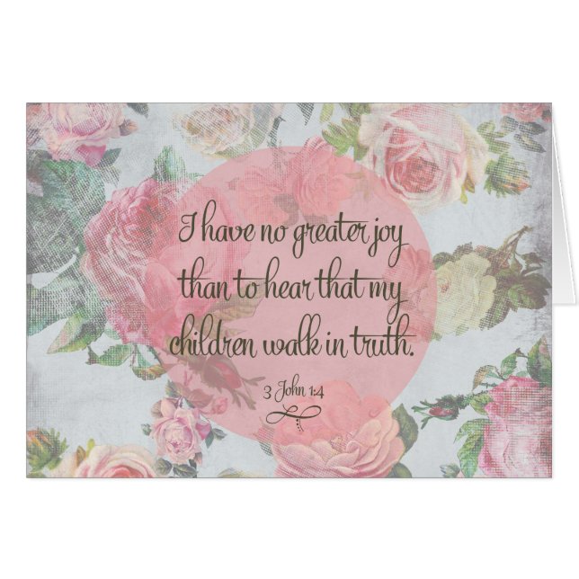 Los niños caminan en la verdad (Anverso (Horizontal))