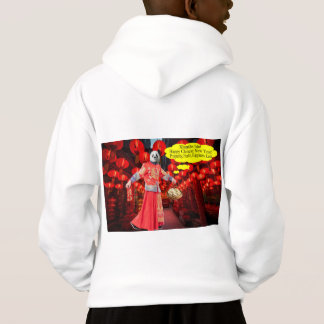 los niños capullos. Feliz Año Nuevo Chino. panda.