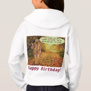 los niños capullos. Feliz cumpleaños. hippie/quokk