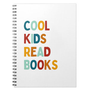 Los niños cool leen libros, cuaderno de lectores b