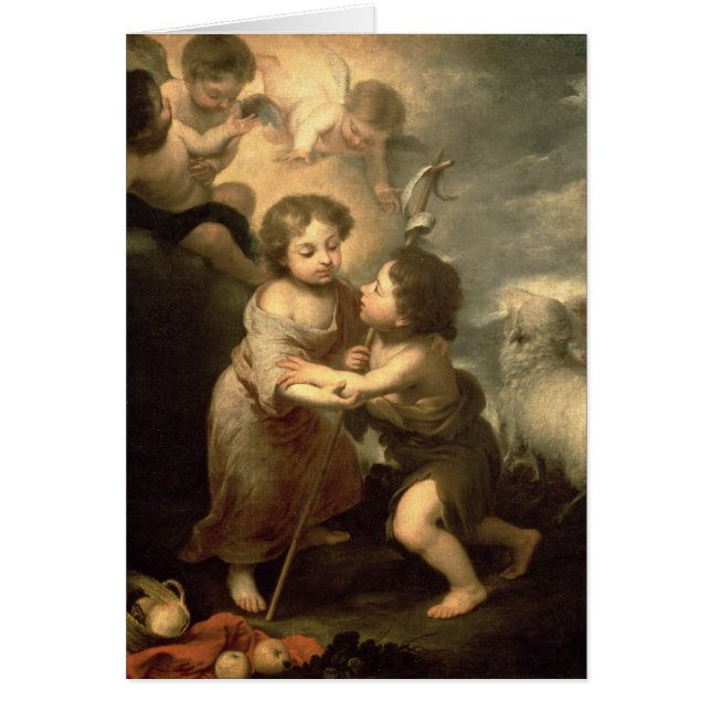 Los niños Cristo y San Juan Bautista (Frente)