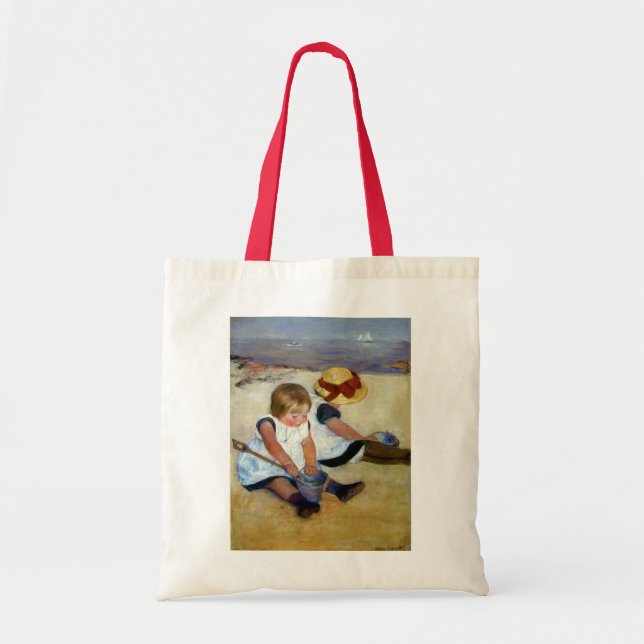 Los niños de Cassatt en la playa - Bolsa (Frente)