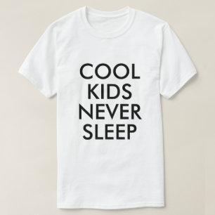 Los niños de Guay nunca duermen Camiseta de niño