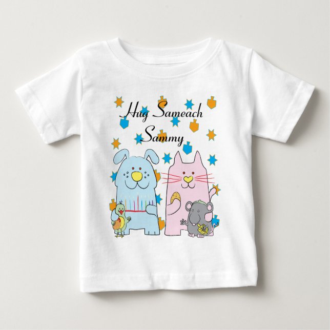Los niños de las camisetas de Hanukkah Tee personi (Anverso)
