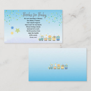 Los niños del tren traen una tarjeta de encuaderna