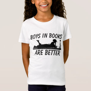 LOS NIÑOS EN LIBROS SON MEJORES CAMISETAS DE CHICA