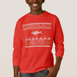 Los niños grandes Navidades blancos suéter feo