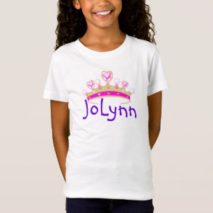 Los niños nombraron la camiseta de la princesa de