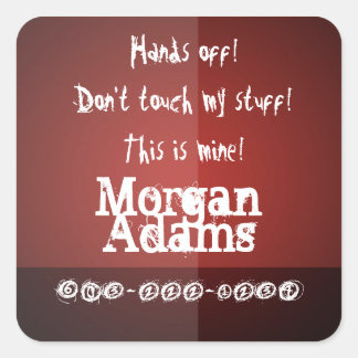 ¡Los Niños Se Mantienen Fuera! Etiqueta - Personal