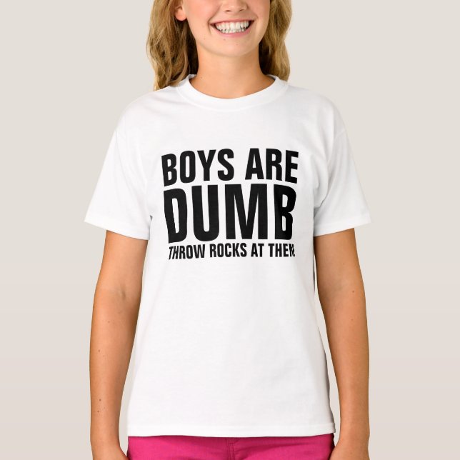 LOS NIÑOS SON MALOS, LES ROMPEN Camisetas (Anverso)