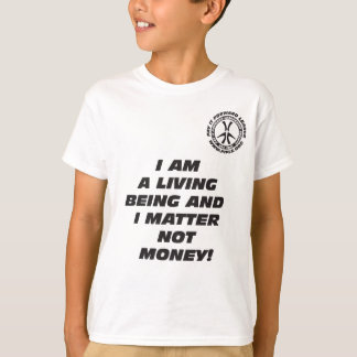 Los niños SOY el SER VIVO camiseta
