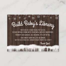 Los niños traen tarjetas de libros, copos de nieve