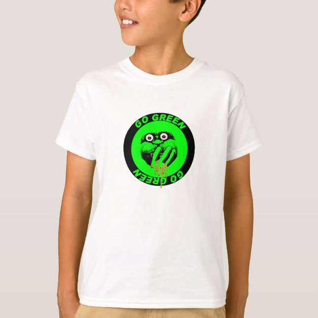 Los niños van camiseta verde (Anverso)