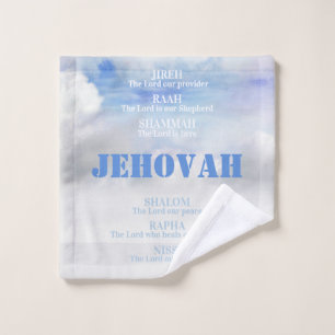 Los nombres de Dios JIREH SHALOM RAPHA