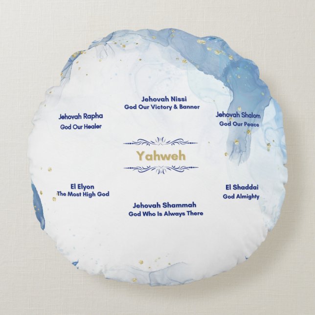 Los Nombres De La Almohada Rodeada De Dios (Anverso)