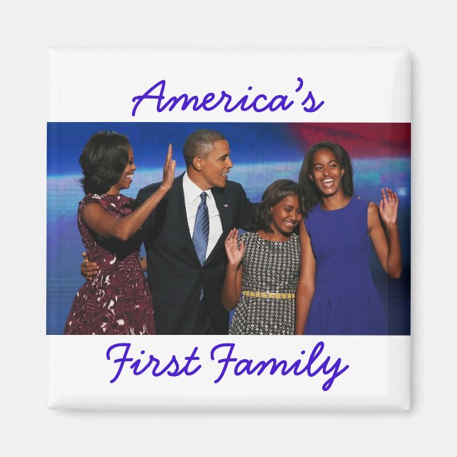 Los Obamas: El primer imán familiar de Estados Uni (Frente)