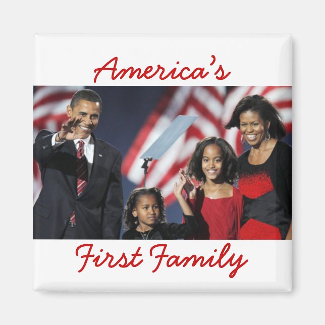 Los Obamas: El primer imán familiar de Estados Uni (Frente)