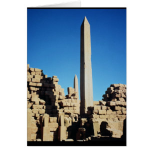 Los obeliscos de la Tutmosis I y Hatshepsut
