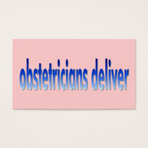 Los obstétricos entregan retruécano