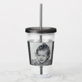 Los ojos del vaso del acrílico de Keke