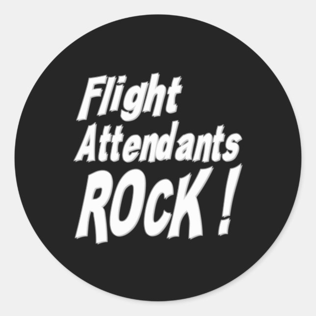 ¡Los Operadores De Vuelo Rock! Pegatina (Anverso)