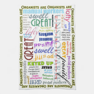 Los organistas son… toalla de té