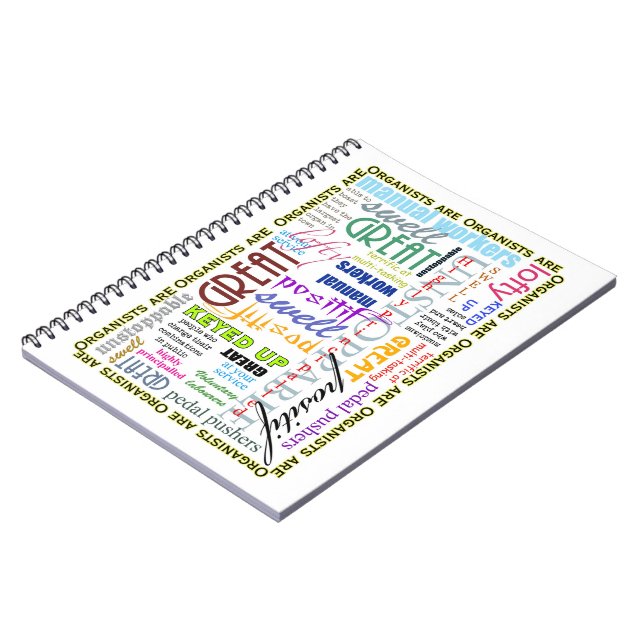 Los organistas son todo cuaderno (Lado Izquierdo)