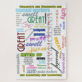 Los organistas son todo rompecabezas