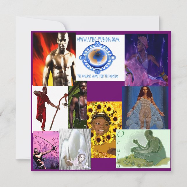 LOS ORISHAS YORUBA (Anverso)