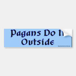 Los Pagans lo hacen pegatina para el parachoques