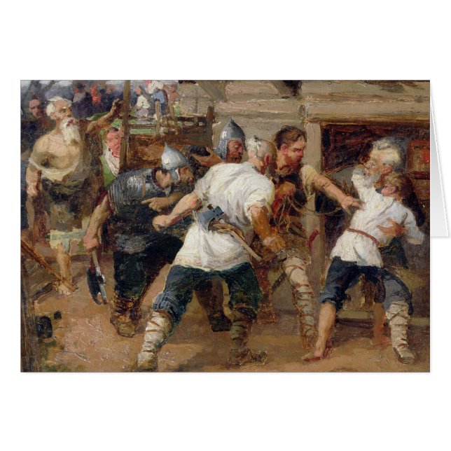 Los Pagans mataron a los primeros cristianos (Anverso (Horizontal))