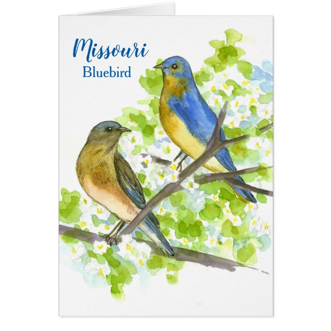 Los Pájaros Azules En Un Árbol De Oro De Halcón Ma (Frente)