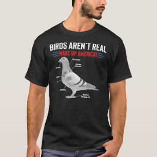 Los pájaros no son verdaderas camisetas clásicas