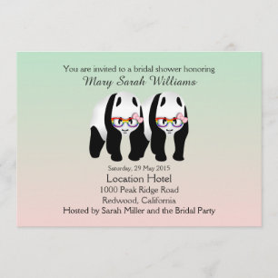 Los pandas lésbicos tienen una invitación a la duc