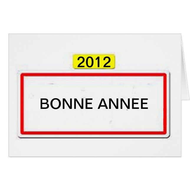 LOS PANELES FELIZ AÑO NUEVO 2012 (Anverso (Horizontal))