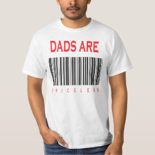 Los papás únicos son camisetas inestimables del