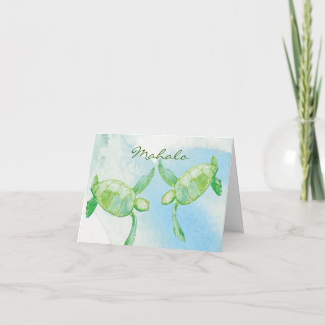 Los pares de Honu le agradecen las tarjetas (Anverso)