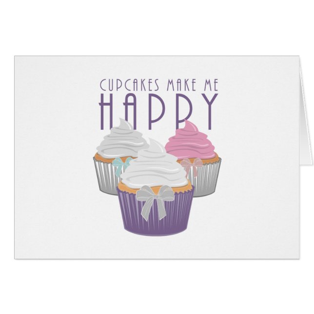 Los pasteles me hacen feliz (Anverso (Horizontal))