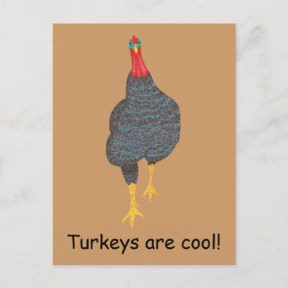 Los pavos son geniales, las postales del pointilli