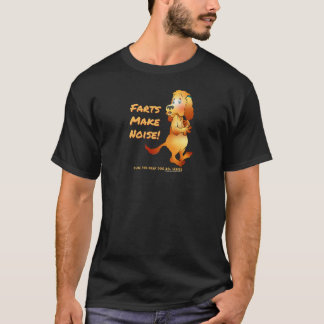 Los pedos masculinos hacen camiseta de ruido