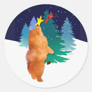 Los pegatinas celestes de las vacas